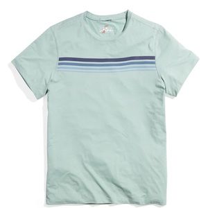 NWT Marine Layer Sport Stripe Graphic Crew